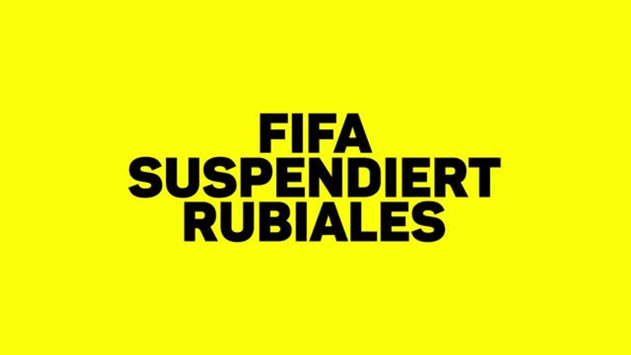 FIFA suspendiert RFEF-Präsident Luis Rubiales