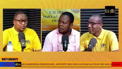 #HAITI|DEKANTE| Jacques Anderson Desroches, Coord. gnl. de la FOSSHA