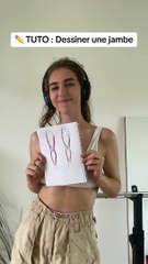 ✏️ TUTO : Dessiner les jambes [TIPS]