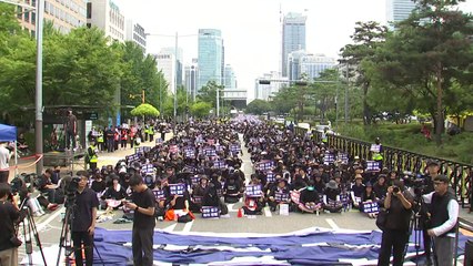 전국 교사들 6차 집회..."현장 요구 즉각 반영하라" / YTN