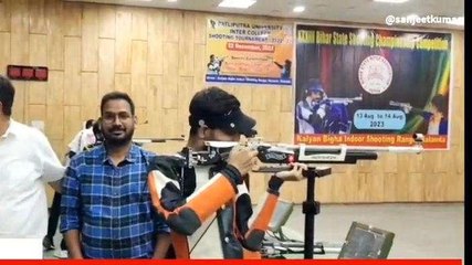 नालंदा: ईस्ट जोन रायफल चैंपियनशिप में 16 शूटिंग खिलाड़ी दिखा रहे जलवा
