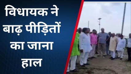 बाराबंकी: बाढ़ प्रभावित क्षेत्र पहुंचे सपा विधायक व पूर्व मंत्री फरीद महफूज