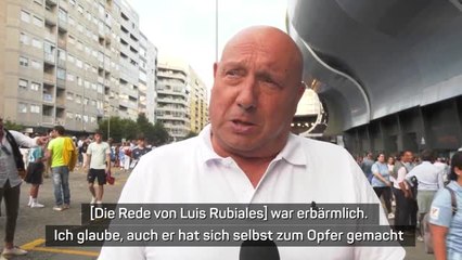 Erbärmlich und peinlich: Fans über Rubiales