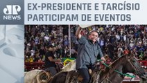 Jair Bolsonaro é recebido com festa em Barretos e recebe título de cidadão honorário