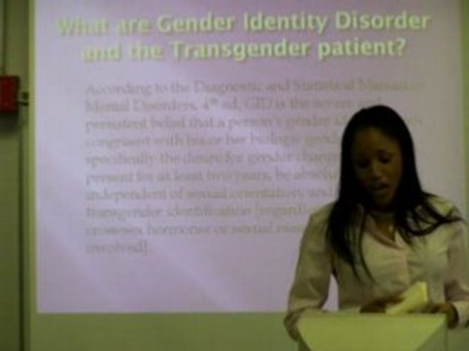 Ayana Khan: TransGender Patient Doctorial Presentation