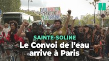 Le Convoi de l’eau arrive à Paris pour alerter contre les méga-bassines