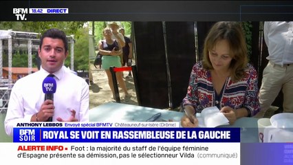 Union de la gauche: Jean-Luc Mélenchon salue l'esprit de concorde de Ségolène Royal