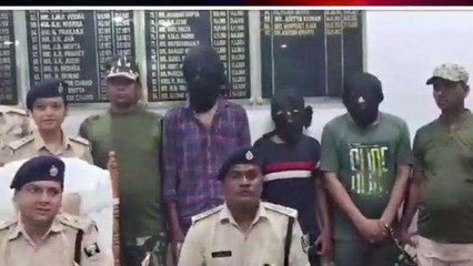 गया: एसी से लदी ट्रक लूट का हुआ खुलासा, तीन शातिर लुटेरा गिरफ्तार, भेजा गया जेल