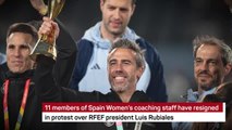 Breaking News - Spain's coaching staff resign