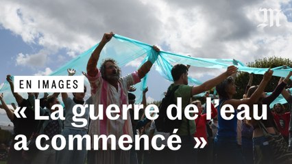 Mégabassines : le « convoi de l’eau » est arrivé à Paris