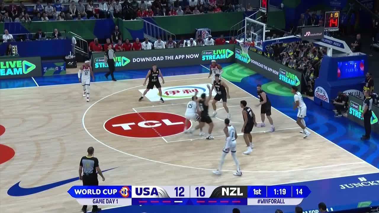 Resumen del EE UU vs. Nueva Zelanda del Mundial...