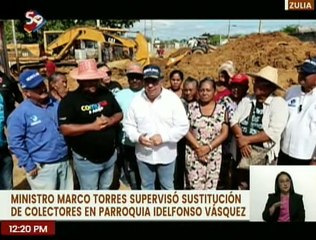 Zulia | Más de 30 comunidades son beneficiadas con la sustitución 600 metros de tubería