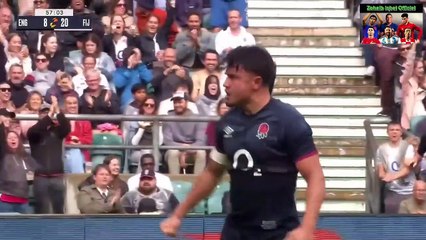 England vs Fiji Highlights Rugby Friendly International 2023