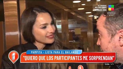 Pampita confesó lo que haría si Natalia Oreiro es invitada al "Bailando 2023