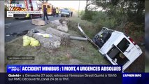 Lot-et-Garonne: ce que l'on sait de l'accident de la route d'un minibus transportant des enfants en colonie de vacances