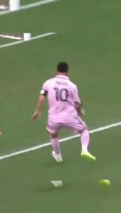 MESSI SCORES A BRACE! #messi #shorts #viral