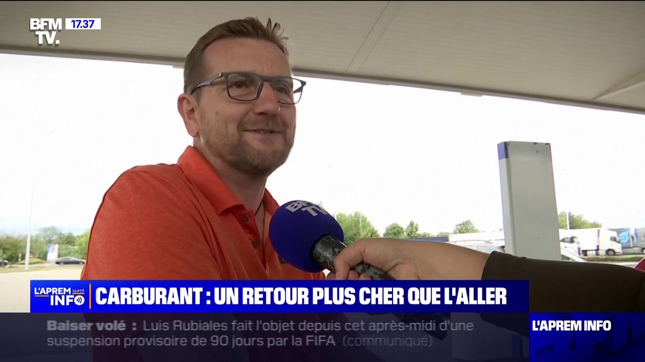 Retour de vacances: le prix du carburant plus élevé qu'à l'aller