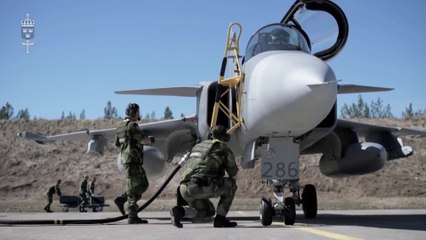 Zelenski quer caças Gripen, mas Suécia diz que não vai dar