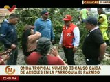 Alcaldía de Caracas garantiza atención inmediata a los ciudadanos afectados por las lluvias