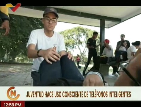 Juventud venezolana hace un llamado a la población de que usen de manera consciente sus celulares