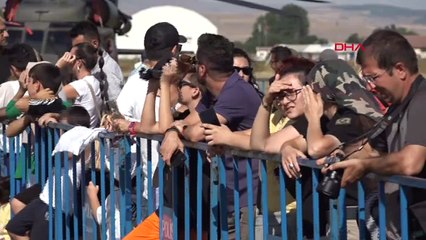 Eskişehir Havacılık Festivali Gösterileri Nefes Kesti