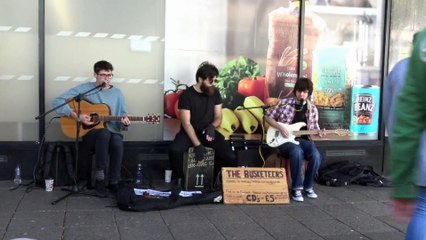 Busketeers Band Ocean City Busking 2018  6.