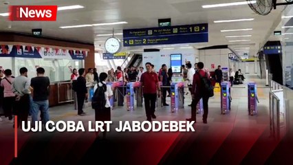 Uji Coba LRT Jabodebek Dimulai Hari Ini, Begini Komentar Masyarakat