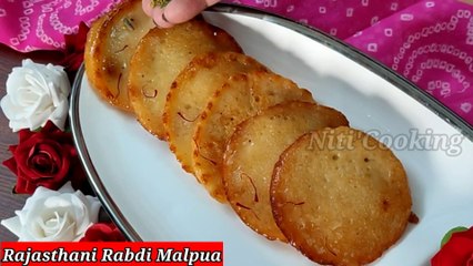 Sawan special Rajasthani Rabdi Malpua