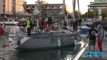 Ocean Globe Race 2023 / Swan 57 Explorer (AUS) and crew arrive at MDL’s Ocean Village Marina in Southampton
