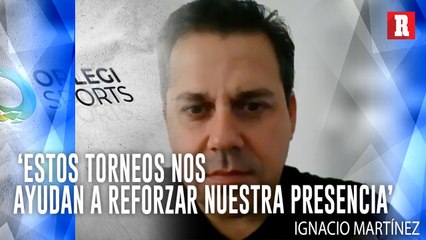 "Queremos que se lleven una buena experiencia" Ignacio Martínez de Orlegi Sports