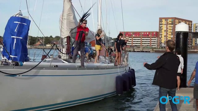 Ocean Globe Race 2023 / Swan 65 'Evrika' (FRA) and crew arrive in Southampton for the Ocean Globe Race