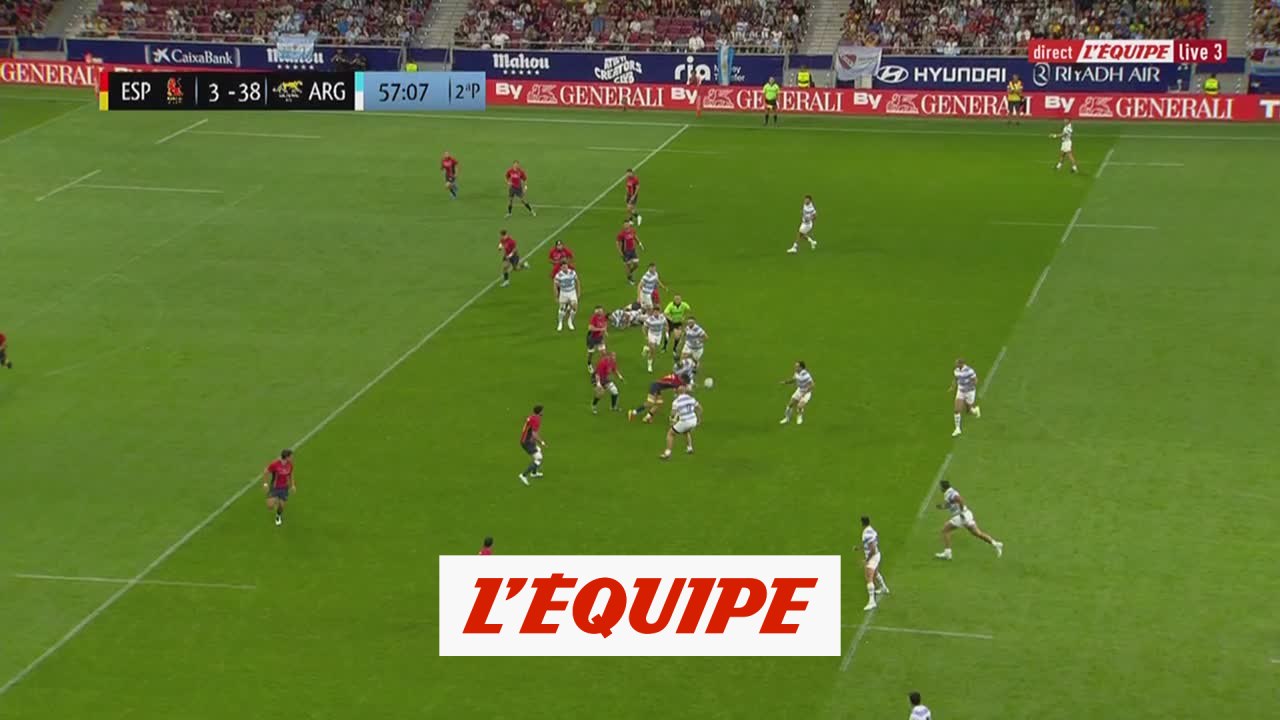 Le résumé d'Espagne-Argentine - Rugby - Tests - Vidéo Dailymotion