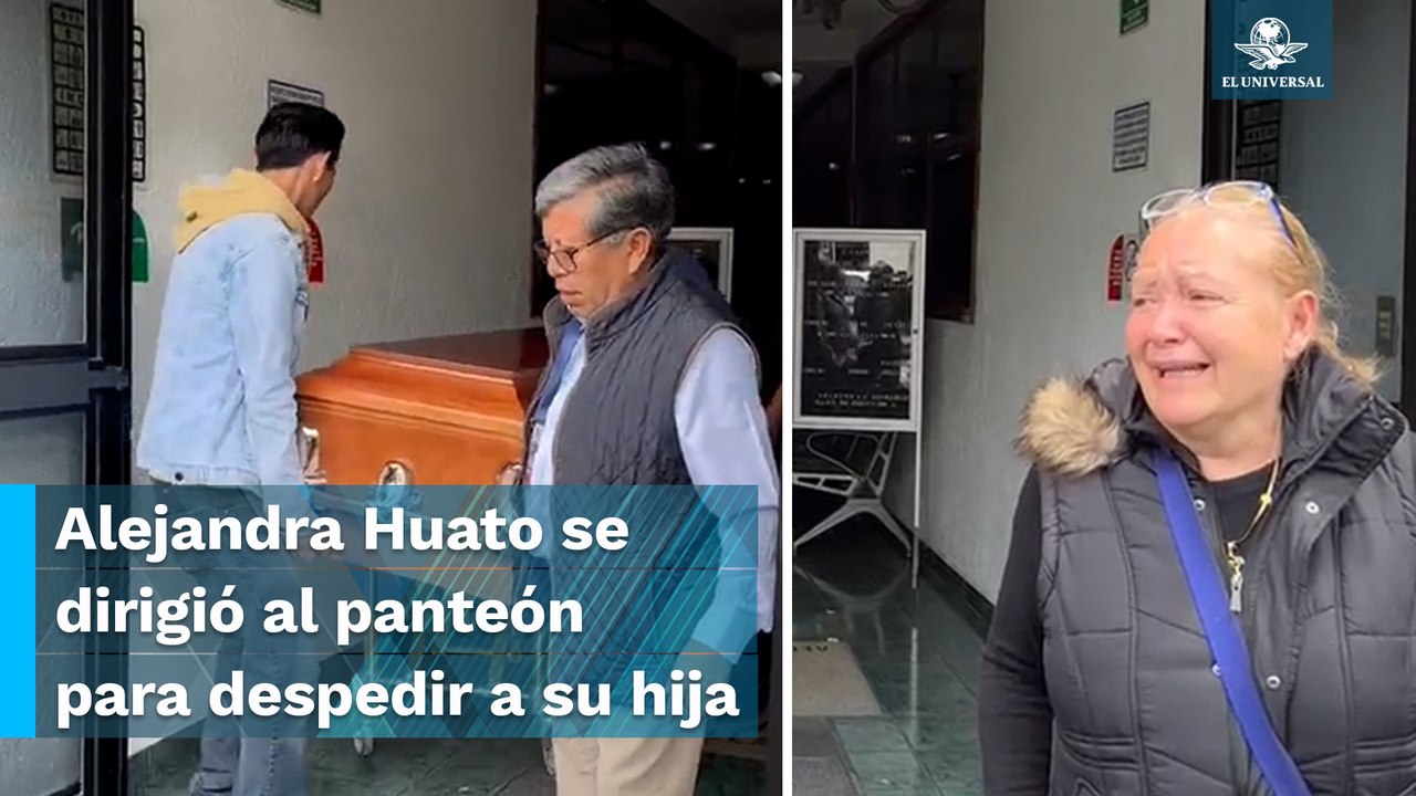 "¡Ese maldito tiene que pagar!", dice madre de Ivana Huato afuera de funeraria