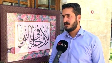 Şanlıurfalı genç hattat, Osmanlı hat sanatını yaşatıyor