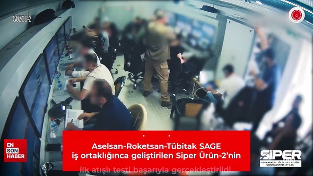 Siper Ürün-2'nin ilk atışlı testi başarıyla tamamlandı