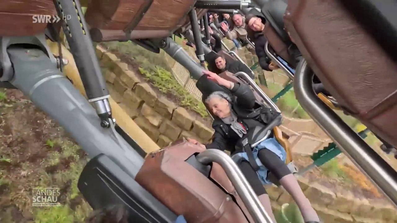 Karacho-ursel (83 j.): diese rentnerin liebt achterbahnen