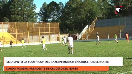Se disputó la Youth Cup del Bayern Munich en Crucero del Norte
