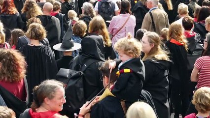 Más de 1.700 fans disfrazados de Harry Potter baten récord mundial en Alemania