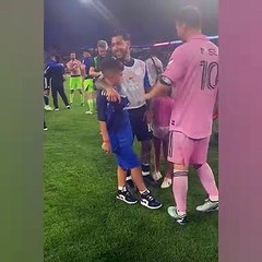 Messi, Luciano Acosta swap jerseys after FC Cincinnati vs. Inter Miami match