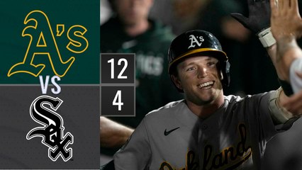 Resumen Atléticos de Oakland vs Medias Blancas de Chicago | MLB 25-08-2023