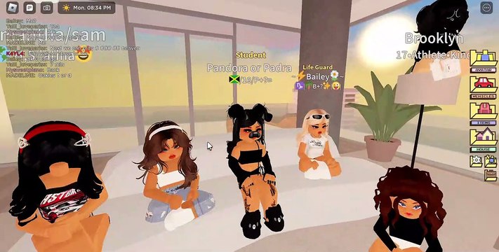 I did an rp and we did truth and dare in Roblox berry ave