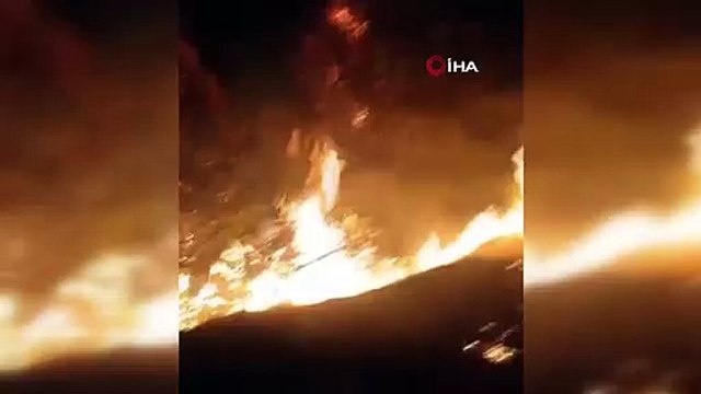 Karabük'te çam ağaçlarının bulunduğu alanda çıkan örtü yangını söndürüldü