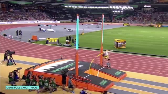 Duplantis becomes two-time pole vault World Champion