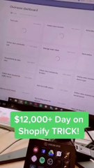 Shopify TRICK! Ecommerce Business Ideas!
