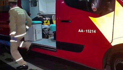 Motociclista fica ferido em acidente na Av. Brasil com Rua Voluntários da Pátria