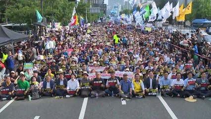 여야, '오염수' 격돌...여 "정치쇼" vs 야 "尹 공범" / YTN