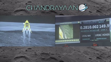 India's Chandrayaan-3 Landed On Moon's South Pole