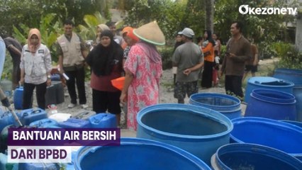Kekeringan Melanda, Ribuan Warga Cilacap Berebut Air Bersih Bantuan BPBD