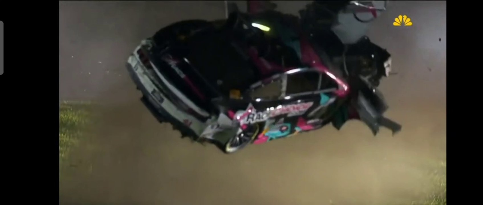 NASCAR Cup Series 2023 Daytona Coke Zero 400 Race Preece Terrifying Crash Flips