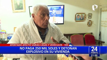 Villa El Salvador: extorsionadores hacen detonar explosivo en vivienda de empresaria
